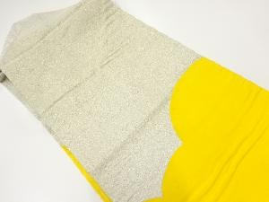 アンティーク　綴れ菊模様織り出し名古屋帯（材料）